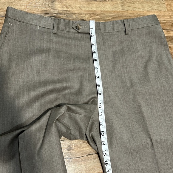 LORO PIANA MENS DRESS TROUSER PANTS 100 % WOOL Sz 38R - Picture 7 of 11
